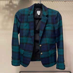 Plaid blazer